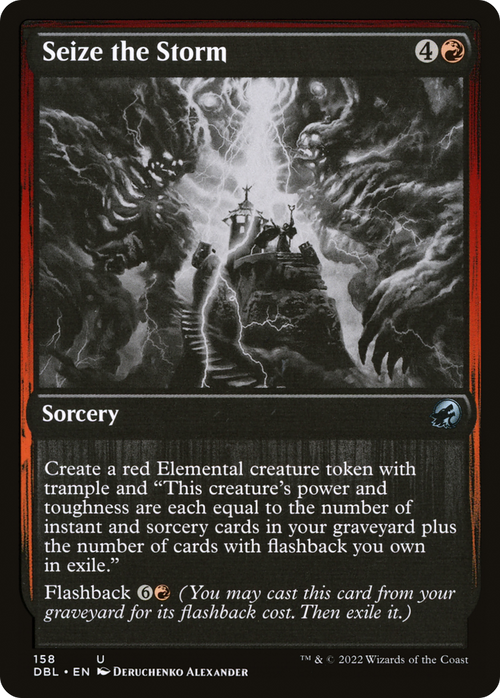 Seize the Storm (DBL-158) - Innistrad: Double Feature Foil