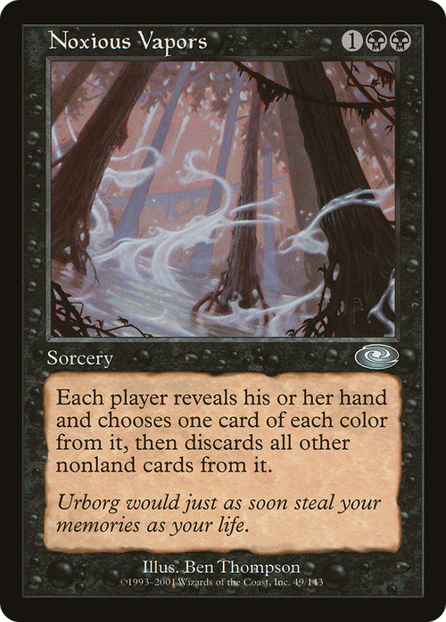 Noxious Vapors (PLS-049) - Planeshift Foil