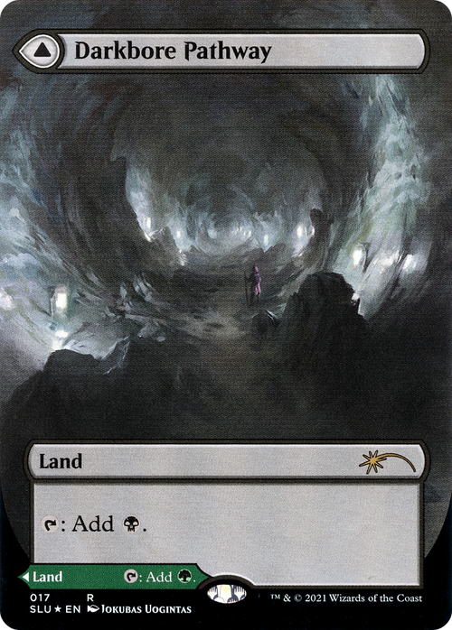 Darkbore Pathway (Borderless) (SLU-017) - Secret Lair: Ultimate Edition: (Showcase) Foil