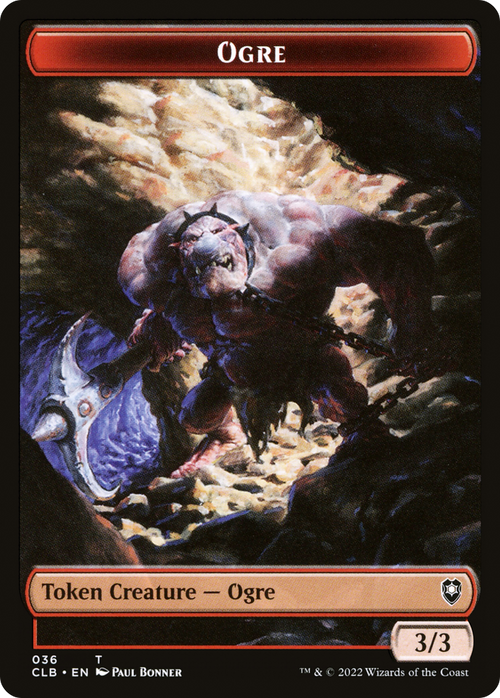 Ogre (TCLB-036) - Battle for Baldur's Gate Tokens