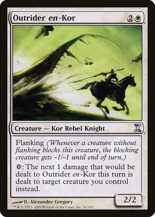 Outrider en-Kor (TSP-031) - Time Spiral