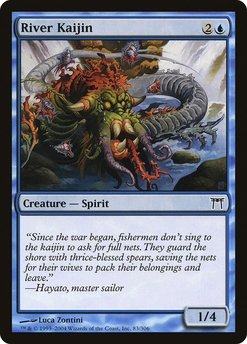 River Kaijin (CHK-083) - Champions of Kamigawa Foil
