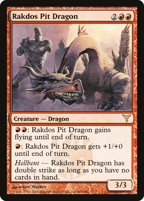 Rakdos Pit Dragon (DIS-069) - Dissension