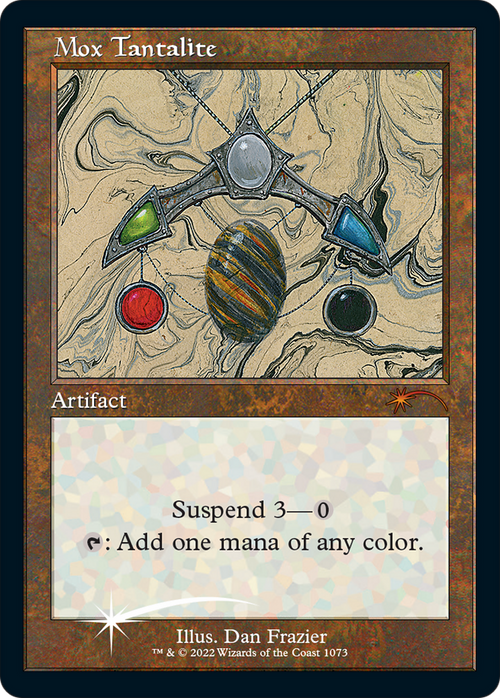 Mox Tantalite (SLD-1073) - Secret Lair Drop Etched Foil