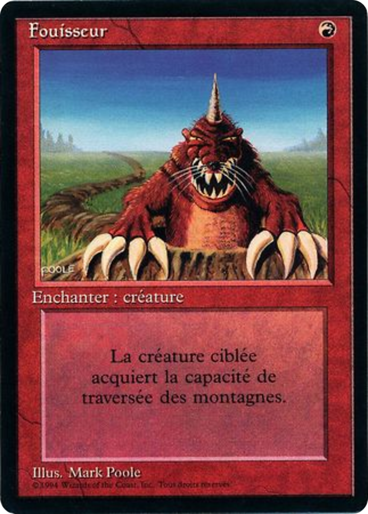 Burrowing (FBB-) - Foreign Black Border