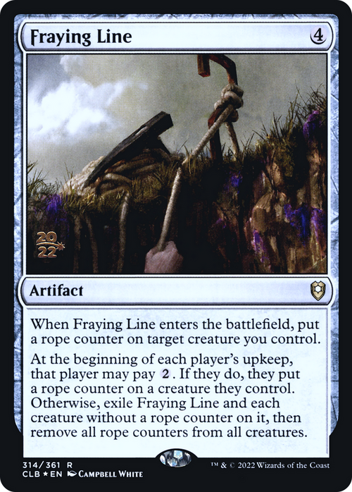 Fraying Line (PRE-314) - Battle for Baldur's Gate Promos Foil