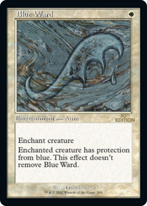 Blue Ward (Retro Frame) (30A-305) - 30th Anniversary Edition