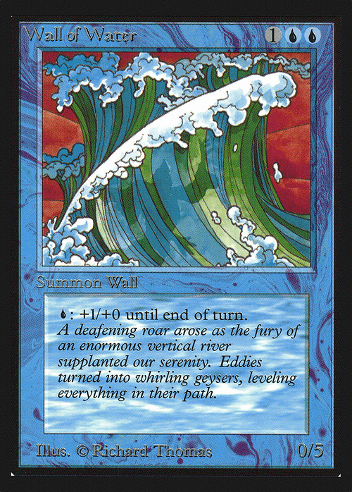 Wall of Water (CE) (CED-) - Collectors' Edition