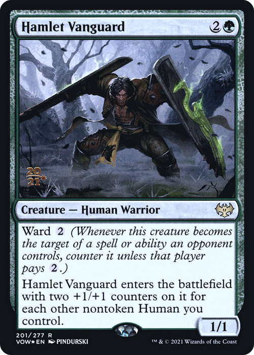 Hamlet Vanguard (PRE-201) - Innistrad: Crimson Vow Promos Foil