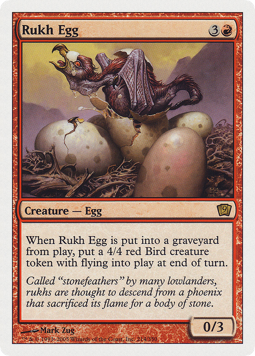 Rukh Egg (9ED-214) - 9th Edition Foil