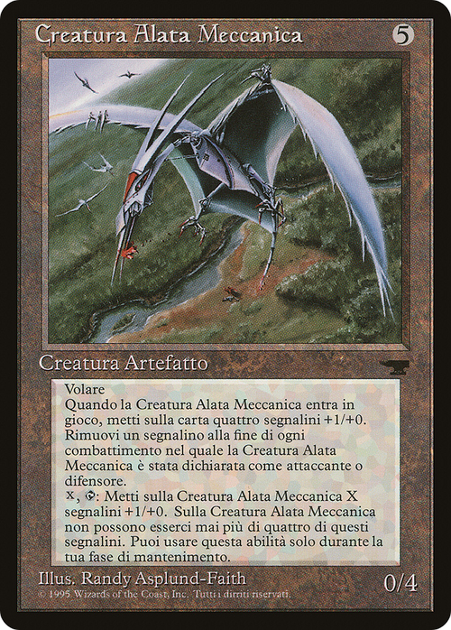 Clockwork Avian (Italian) - "Creatura Alata Meccanica" (REN-) - Rinascimento