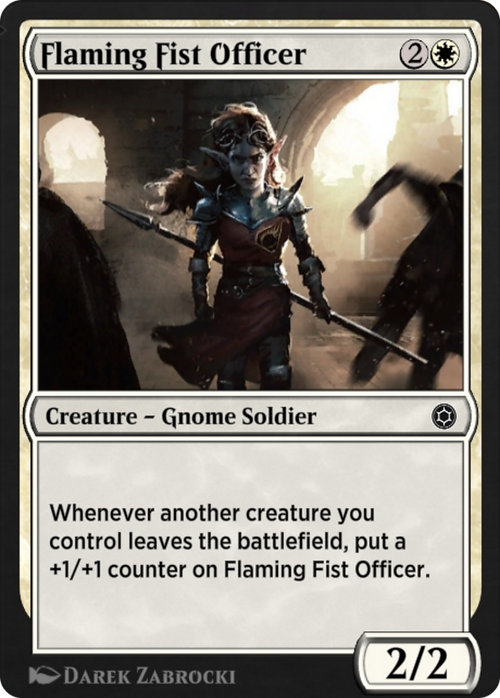 Flaming Fist Officer (HBG-089) - Alchemy Horizons: Baldur's Gate