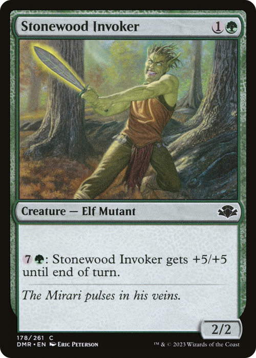 Stonewood Invoker (DMR-178) - Dominaria Remastered Foil