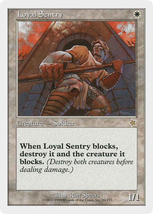 Loyal Sentry (S99-020) - Starter 1999