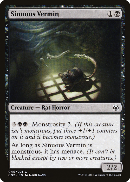 Sinuous Vermin (CN2-046) - Conspiracy: Take the Crown Foil