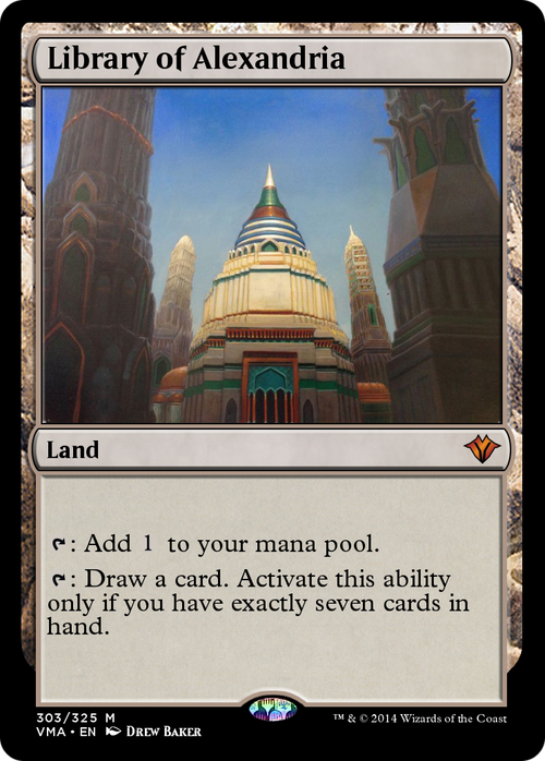 Library of Alexandria (VMA-303) - Vintage Masters Foil