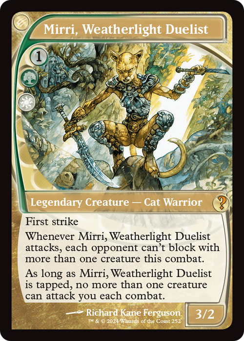 Mirri, Weatherlight Duelist (Future Sight) (MB2-252) - Mystery Booster 2 Foil