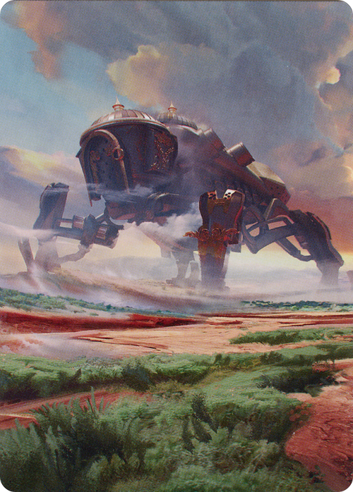 Plains // Plains (ABRO-048) - The Brothers' War Art Series (Borderless) Foil