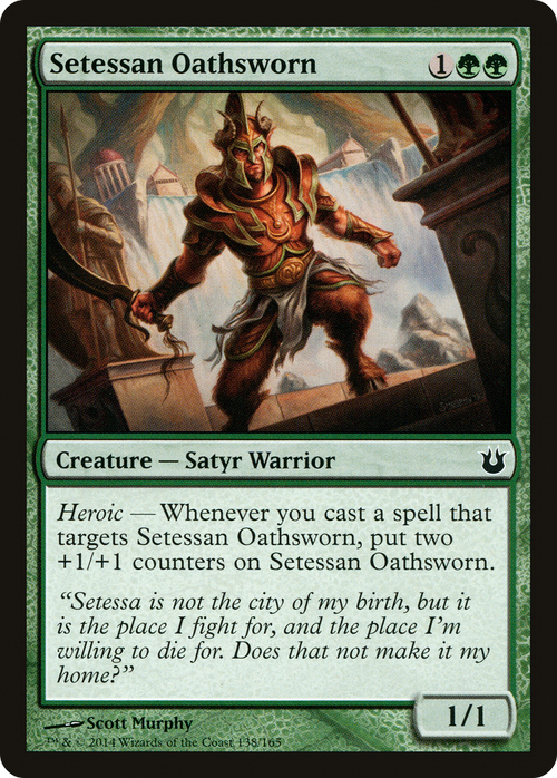Setessan Oathsworn (BNG-138) - Born of the Gods