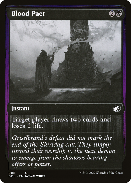 Blood Pact (DBL-088) - Innistrad: Double Feature