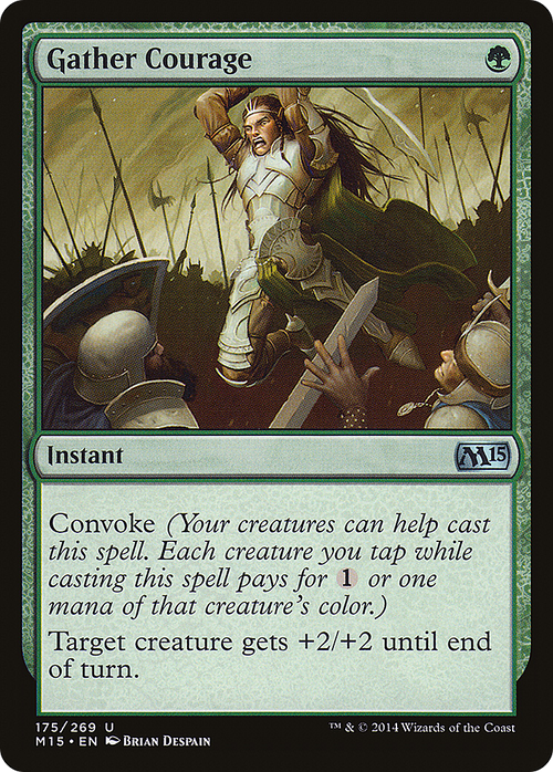 Gather Courage (M15-175) - Magic 2015