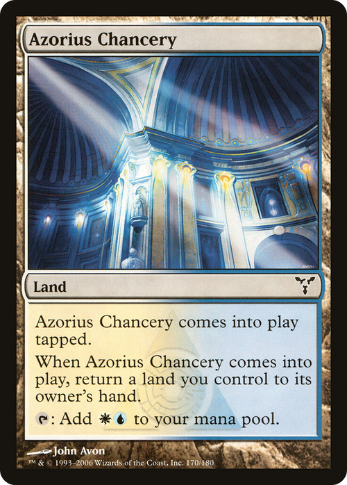 Azorius Chancery (DIS-170) - Dissension