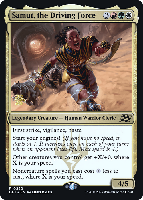 Samut, the Driving Force (PRE-222S) - Prerelease Cards Foil