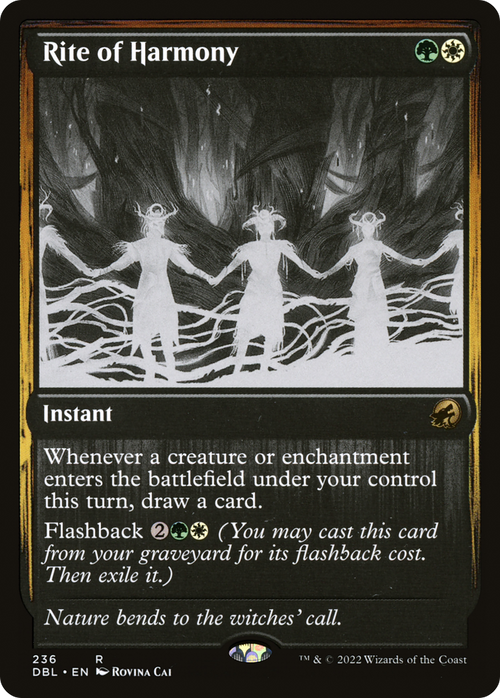 Rite of Harmony (DBL-236) - Innistrad: Double Feature Foil