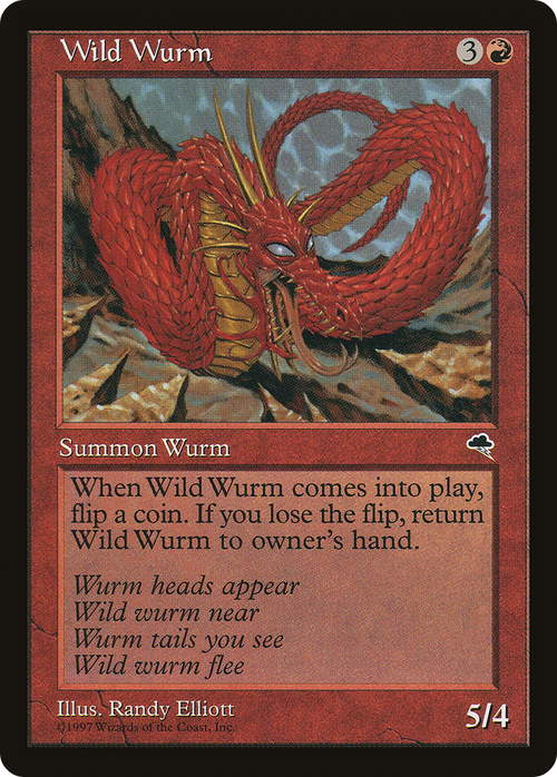 Wild Wurm (TMP-212) - Tempest