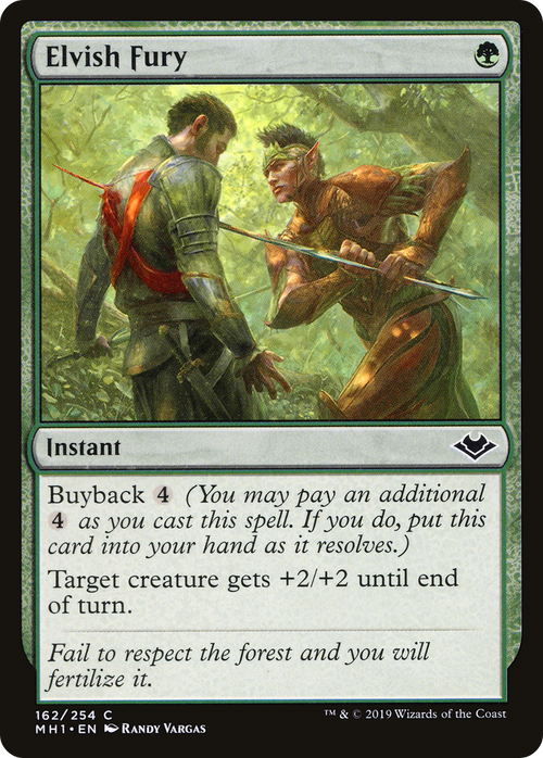 Elvish Fury (MH1-162) - Modern Horizons
