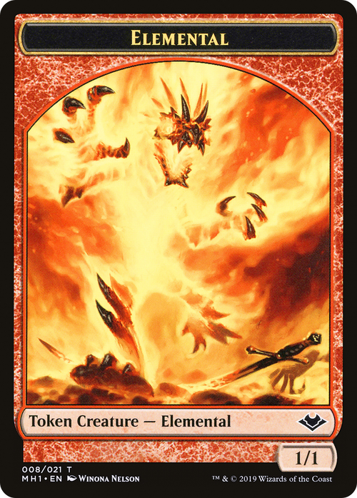 Elemental (TMH1-008) - Modern Horizons Tokens Foil