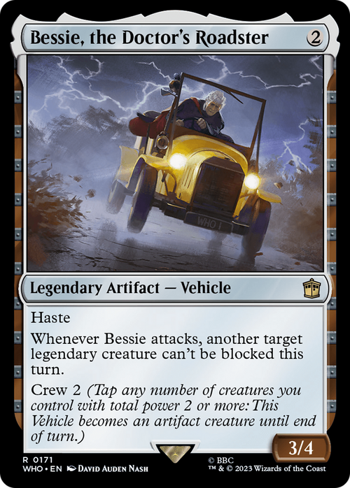 Bessie, the Doctor's Roadster (WHO-171) - Doctor Who