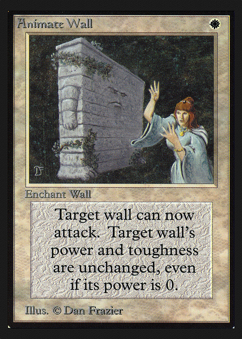 Animate Wall (IE) (IED-) - Intl. Collectors' Edition