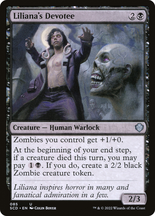Liliana's Devotee (SCD-085) - Starter Commander Decks