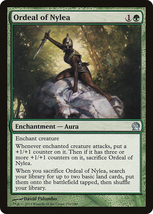 Ordeal of Nylea (THS-170) - Theros