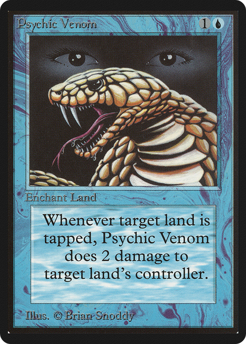Psychic Venom (LEB-) - Limited Edition Beta