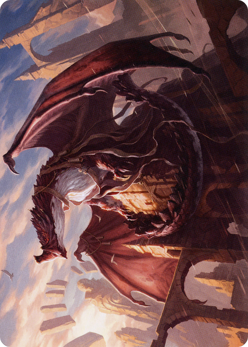 Velomachus Lorehold // Velomachus Lorehold (ASTX-061) - Strixhaven Art Series (Borderless)