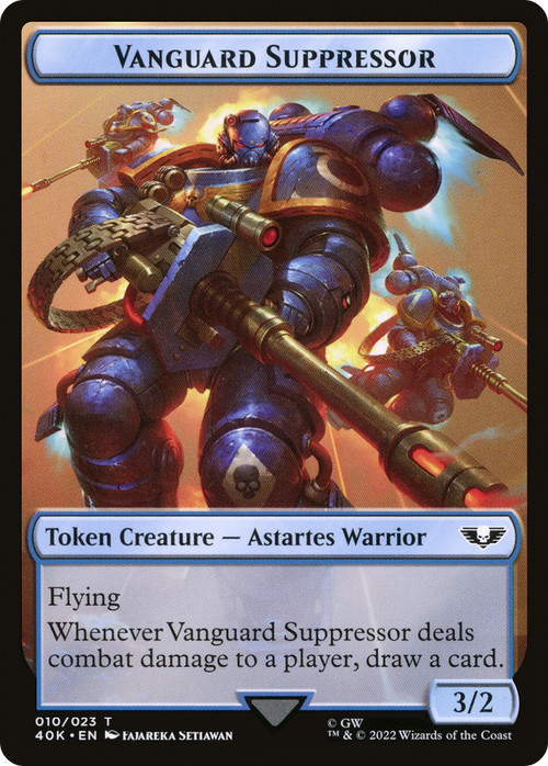 Vanguard Suppressor (T40K-010) - Warhammer 40,000 Tokens