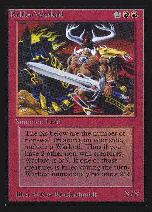 Keldon Warlord (CE) (CED-) - Collectors' Edition