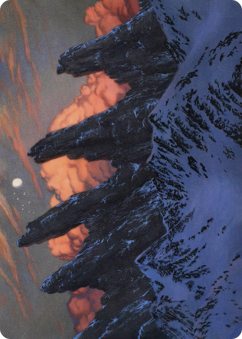 Mountain // Mountain (AAFR-059) - Adventures in the Forgotten Realms Art Series (Borderless) Foil