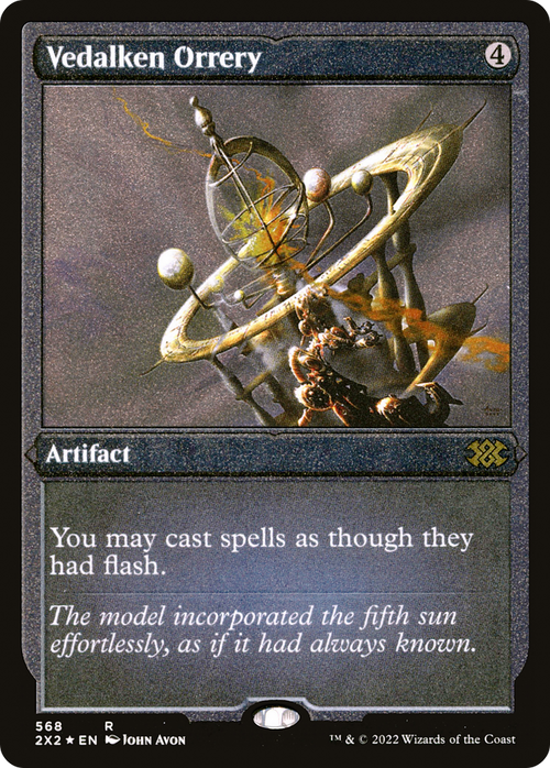 Vedalken Orrery (Foil Etched) (2X2-568) - Double Masters 2022 Foil