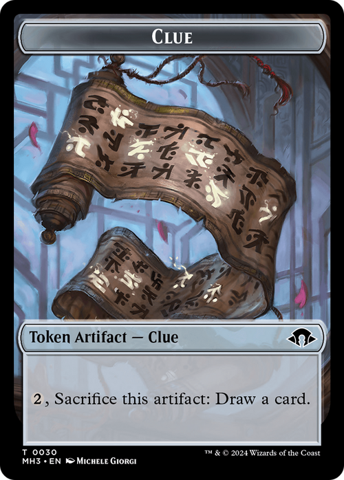 Clue (TMH3-030) - Modern Horizons 3 Tokens