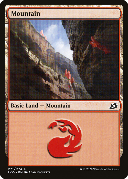 Mountain (271) (IKO-271) - Ikoria: Lair of Behemoths Foil