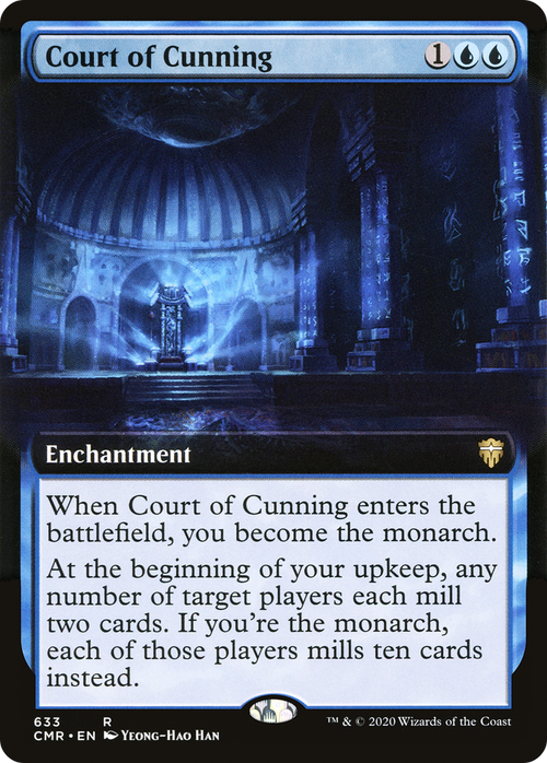 Court of Cunning (Extended Art) (CMR-633) - Commander Legends: (Extended Art)