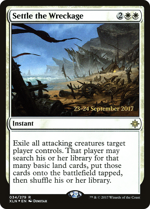 Settle the Wreckage (PRE-34S) - Ixalan Promos Foil