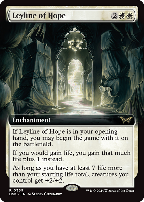 Leyline of Hope (Extended Art) (DSK-369) - Duskmourn: House of Horror: (Extended Art)