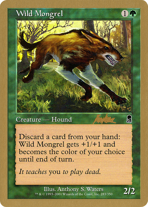 Wild Mongrel - 2002 Brian Kibler (ODY) (WCD-) - World Championship Decks 2002