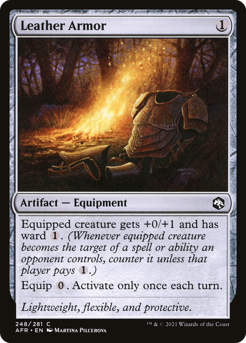 Leather Armor (AFR-248) - Adventures in the Forgotten Realms