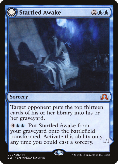 Startled Awake (SOI-088) - Shadows over Innistrad: (Double Faced Transform) Foil