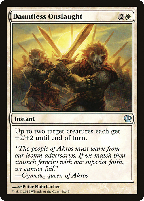 Dauntless Onslaught (THS-006) - Theros